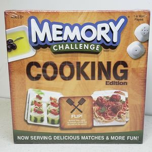 Cooking Edition MEMORY CHALLENGE 2012 Boys Girls & Family  8+ Usaopoly NIB